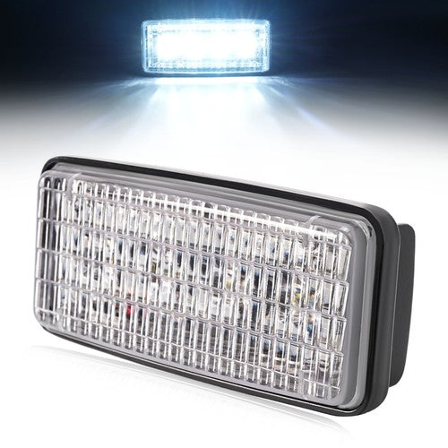 DURAFORCE RE161288 Clear Plastic PC LED Headlight for John Deere 7200 7400 7600 7700