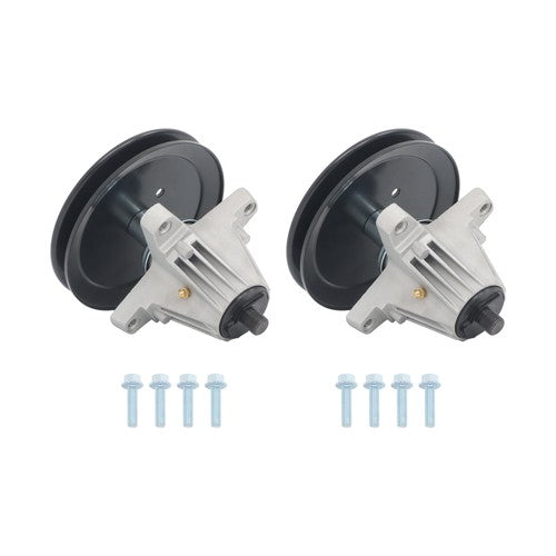 DURAFORCE 2PK Spindle For Cub Cadet MTD XT1-LT46 XT2-LX46 618-09258 618P09258 46-Inch Deck