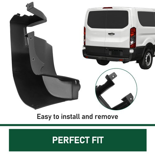DURAFORCE Rear Bumper Side End Cap Cover RH For 2015-2022 Ford Transit 150 250 350 350HD