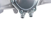 DURAFORCE High-volume Aluminum Long Water Pump Satin Finish for Chevy BBC 396 402 454 502