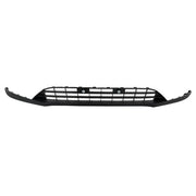 DURAFORCE Chrome Black Complete Front Bumper Cover+Grill Set For Ford Focus 2015-2018