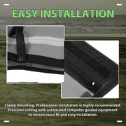 DURAFORCE 6pcs For 97-06 Jeep Wrangler TJ Replacement Front & Rear Soft Top + Upper Skins