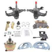 DURAFORCE For Chevy C10 Suburban Base Truck Front Disc Brake Conversion Kit 6 Lug Wheels
