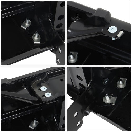 DURAFORCE Rear Step Bumper Black For 2015-2022 Chevy Colorado Canyon W/o Sensor Holes