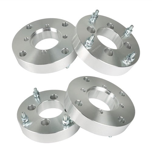 DURAFORCE 4x156 Wheel Spacers 1.5" 90mm 3/8"-24 2000-2006 For Honda Rancher 350 Silver X4