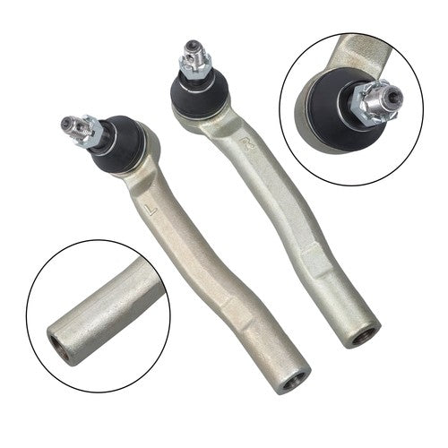 DURAFORCE 6pc Front Outer Tie Rods Ball Joint Sway Bar For Toyota Venza Lexus RX350 RX450h