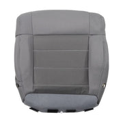 DURAFORCE Cloth Passenger Bottom Seat Cover&Foam Cushion Gray For Jeep Wrangler 2007-2012
