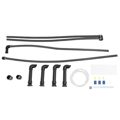 4 Black Snorkel Kits for Polaris Sportsman 400 500 600 700 800 1994 2014