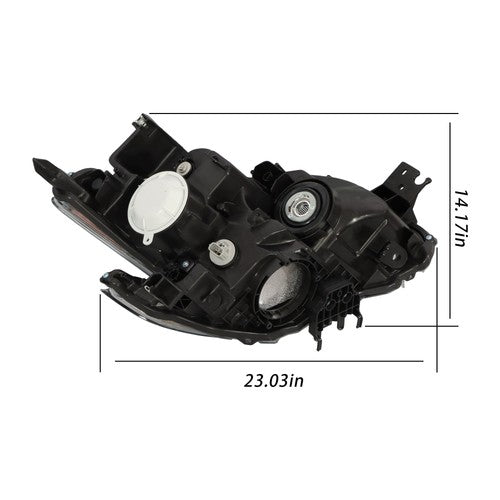 DURAFORCE Left / Driver Side HID Headlight Assembly For Nissan Maxima 2009-2014 Headlamp