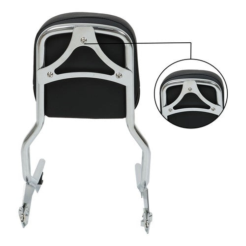 DURAFORCE For Softail Heritage Classic Deluxe 2018-23 Passenger Backrest Upright Sissy Bar
