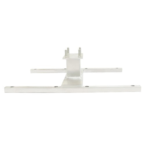 DURAFORCE For 6 Lug Wheel Trailer Spare Tire Carrier Silvery Aluminium W/Mounting Hardware