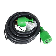 DURAFORCE 3 Prong 30A 15FT Generator Extension Cord 125V NEMA L5-30P/L5-30R Twist Lock