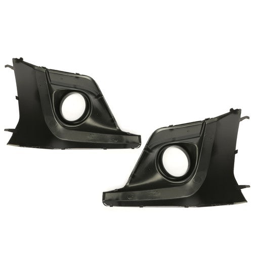 DURAFORCE For 2018 2019 2020 Subaru Crosstrek XUV Pair Fog Light Lamp Cover Bezel W/Hole