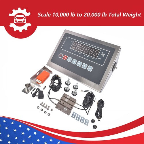 DURAFORCE Livestock Scale Kit for Cattle Hogs Sheep Goats Pigs Squeeze Chutes Pallet Scale