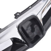 DURAFORCE Front Grille Plastic Bumper Black Trim For Honda Accord 4-door Sedan 2006 2007