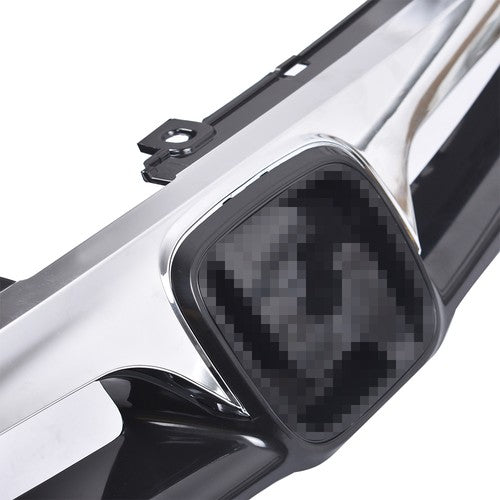 DURAFORCE Front Grille Plastic Bumper Black Trim For Honda Accord 4-door Sedan 2006 2007