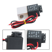 DURAFORCE 1/4 Inch Fast Closing Zero Differential Air Water Electric Solenoid Valve 110VAC