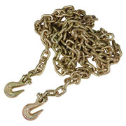DURAFORCE 3/8" 20' G70 Tow Chain Tie Down Binder With Grade 70 Hooks New
