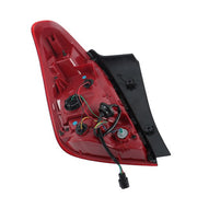 DURAFORCE Chrome Housing For Chevy Trax 2017-2022 LED Passenger/Right Tail Light Red&Clear