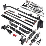 DURAFORCE For 1967-69 Chevy Camaro SS Z28 Adjustable Bolt On Rear 4-Link Kit w/ Coilovers