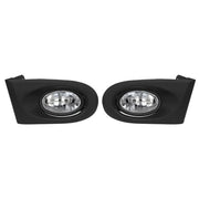 DURAFORCE Clear Lens Bumper Fog Lights Lamps w/wiring for 2002-2004 for Acura RSX 2DR