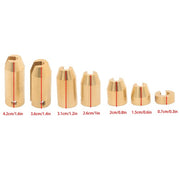 DURAFORCE 14 PACK Universal Motorcycle Reusable Brass Wheel Spoke Balance Weights