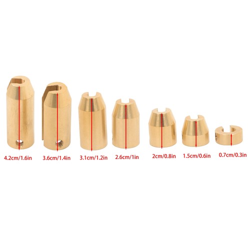 DURAFORCE 14 PACK Universal Motorcycle Reusable Brass Wheel Spoke Balance Weights