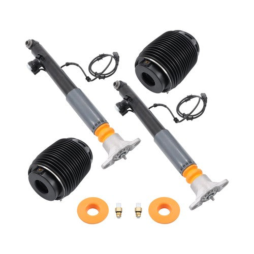 DURAFORCE 4Pcs Rear Shock Struts & Air Suspension Spring Bags For Hyundai Equus 11-2016