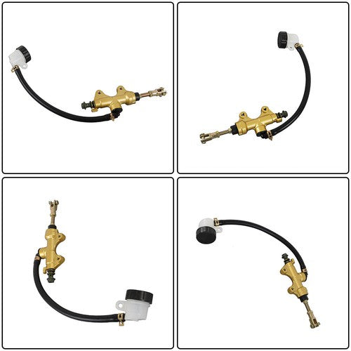 DURAFORCE For Yamaha Blaster 200 YFS200 Rear Brake Master Cylinder Caliper & Hose Assy ATV
