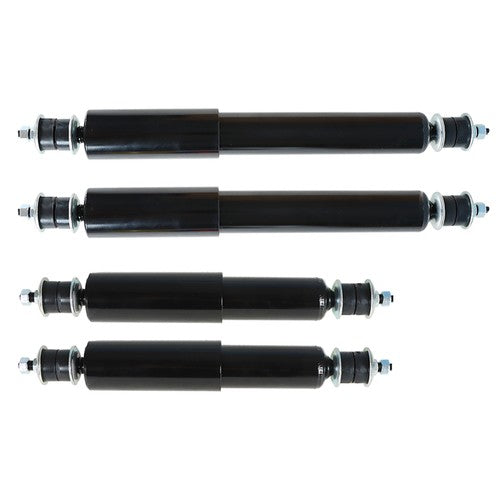 DURAFORCE 4x Front Shocks & Rear Shock Absorbers For EZGO TXT G&E Golf Cart 1994+ 76418-01