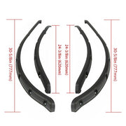DURAFORCE For Club Car DS 1993 1994-UP Golf Cart Front Rear Fender Flares W/ Screws