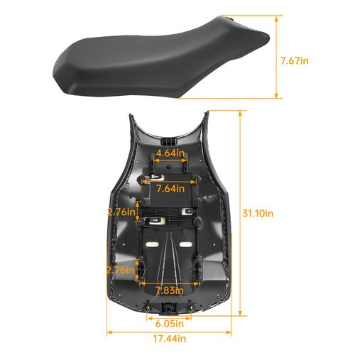 DURAFORCE Complete Seat For CanAm Outlander L MAX 450 EFI 2015 400 500 1000 2012-2018