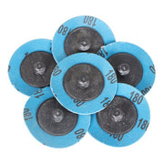 DURAFORCE 71PCS 2" Roll Lock Sanding Discs Set W/ 1/4 Holder Die Grinder Quick Change Disc