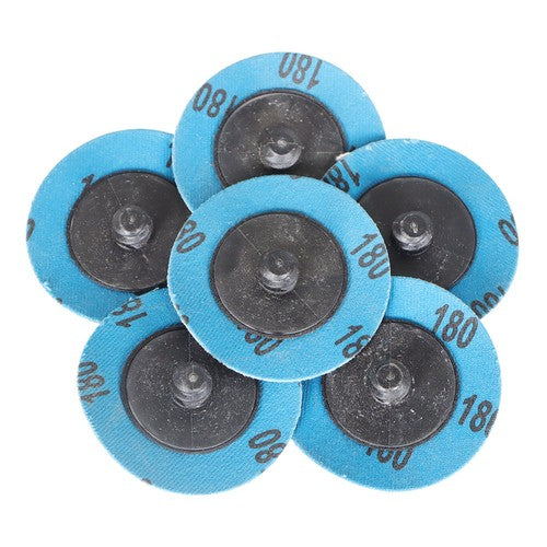 DURAFORCE 71PCS 2" Roll Lock Sanding Discs Set W/ 1/4 Holder Die Grinder Quick Change Disc