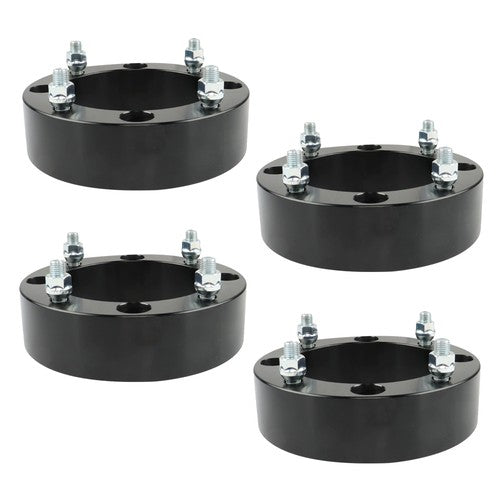 DURAFORCE For Polaris Ranger RZR Wheel Spacers 4x156 2" 131mm M12x1.5 4Pcs Silver 2013+