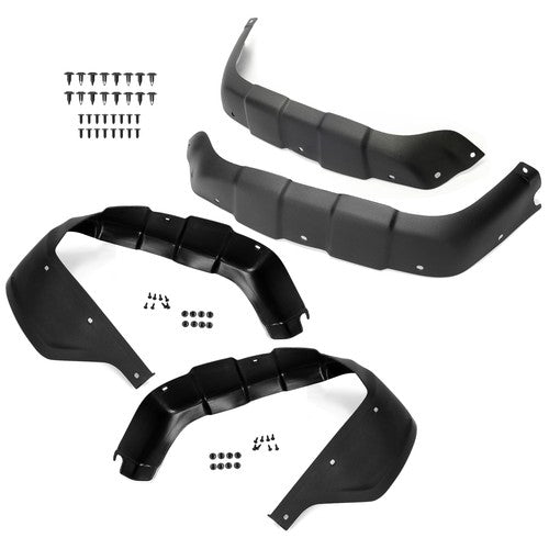 DURAFORCE For 2000-2003 Honda Rancher 350 TRX350 Full Set of 4 Fender Splash Guard Flare