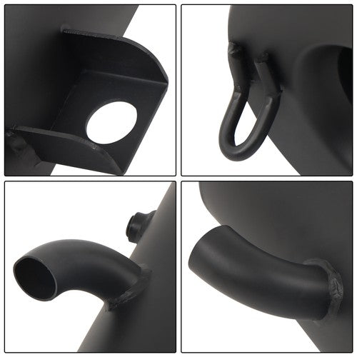 DURAFORCE Exhaust Muffler Silencer W/Gaskets for Polaris Scrambler 500 4X4 2X4 2000-2012