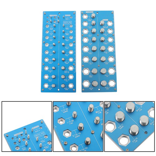 DURAFORCE New Nut And Bolt Thread Checker New Bolt 21 Inch And 17 Metric Specification