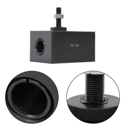 DURAFORCE 250-404 CA #4 QUICK CHANGE HEAVY DUTY BORING BAR TOOL POST HOLDER
