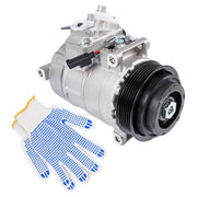 DURAFORCE A/C Compressor w/ 6-Groove & 2-Pin for Mercedes-Benz C250 SLK250 2012-2015 1.8L