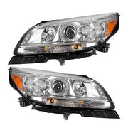 DURAFORCE Halogen For Chervolet Malibu 2013 2014 2015 Headlights Driver+Passenger Side