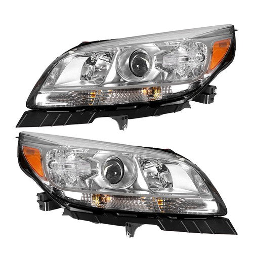 DURAFORCE Halogen For Chervolet Malibu 2013 2014 2015 Headlights Driver+Passenger Side