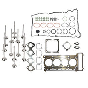 DURAFORCE Engine Gasket Kit & Intake Exhaust Valves for Mercedes E250 C250 C200 E200 1.8L