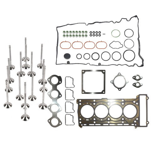 DURAFORCE Engine Gasket Kit & Intake Exhaust Valves for Mercedes E250 C250 C200 E200 1.8L