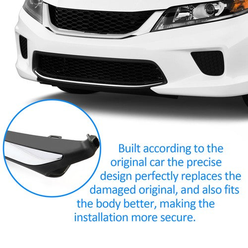 Front Bumper Lower Grille Garnish Trim for Honda Accord Sedan 2013 2014 2015