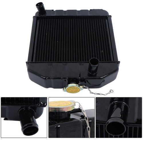 DURAFORCE 15553-72060 Aluminum Radiator For Kubota B6100,B7100 B6100HST-E & B7100HST-DT