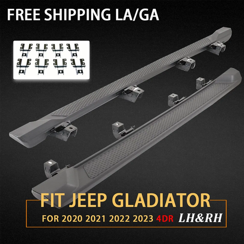 DURAFORCE Side Step Nerf Bars Running Boards for Jeep Gladiator JT 4 Door 2020-2023 2025