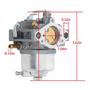 DURAFORCE Lawn Mower Carburetor Kit For Kawasaki 2500 2510 2520 1993-1996 15003-2260