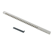 DURAFORCE 3/8" C 3/8" x 11-3/4" HSS Standard Keyway Broach With Shim LOC: 25/46"-2-1/2" US