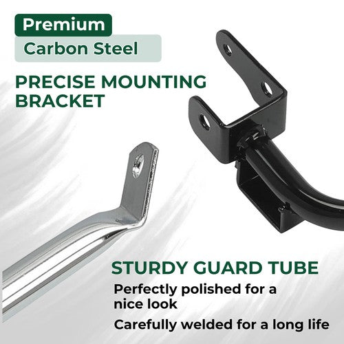DURAFORCE Saddlebag Bracket Guard Crash Bars For Harley Touring Road Street Glide FLHX 14+